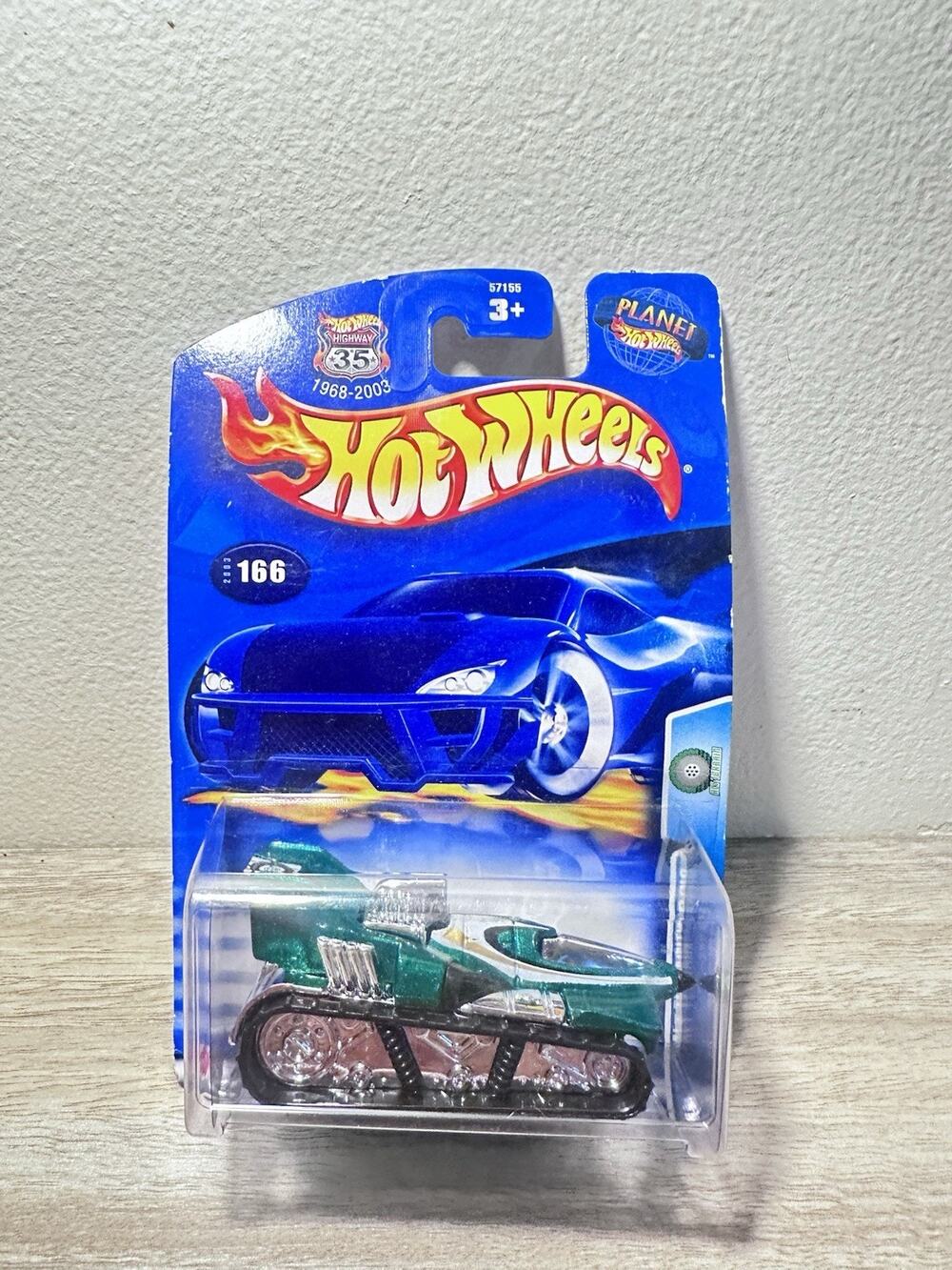 2003 Hot Wheels Alt Terrain 6/10 Treadator #166 New Hotwheels H47